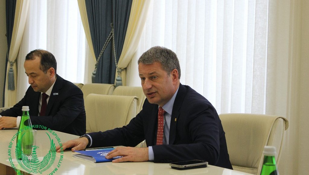 Milliy markazda BMT Boshqarmasi vakili bilan uchrashuv bo‘ldi