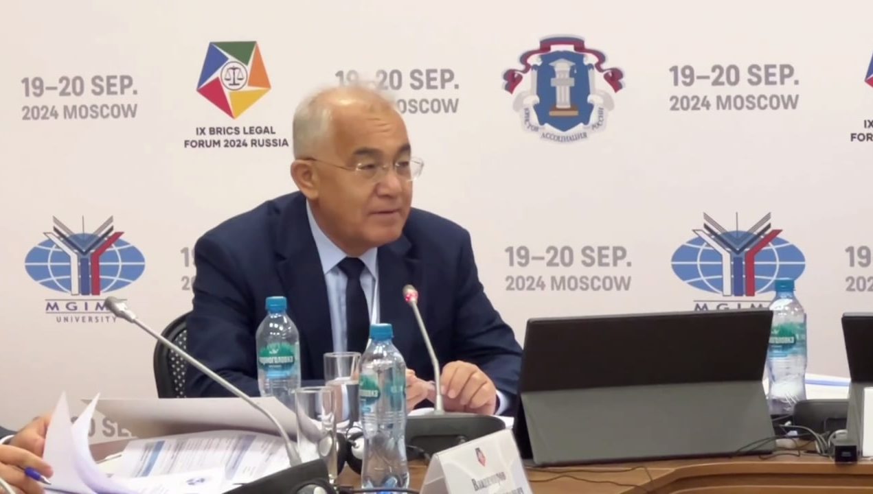 Akmal Saidov BRIKSga a’zo mamlakatlarning IX yuridik forumida ishtirok etmoqda