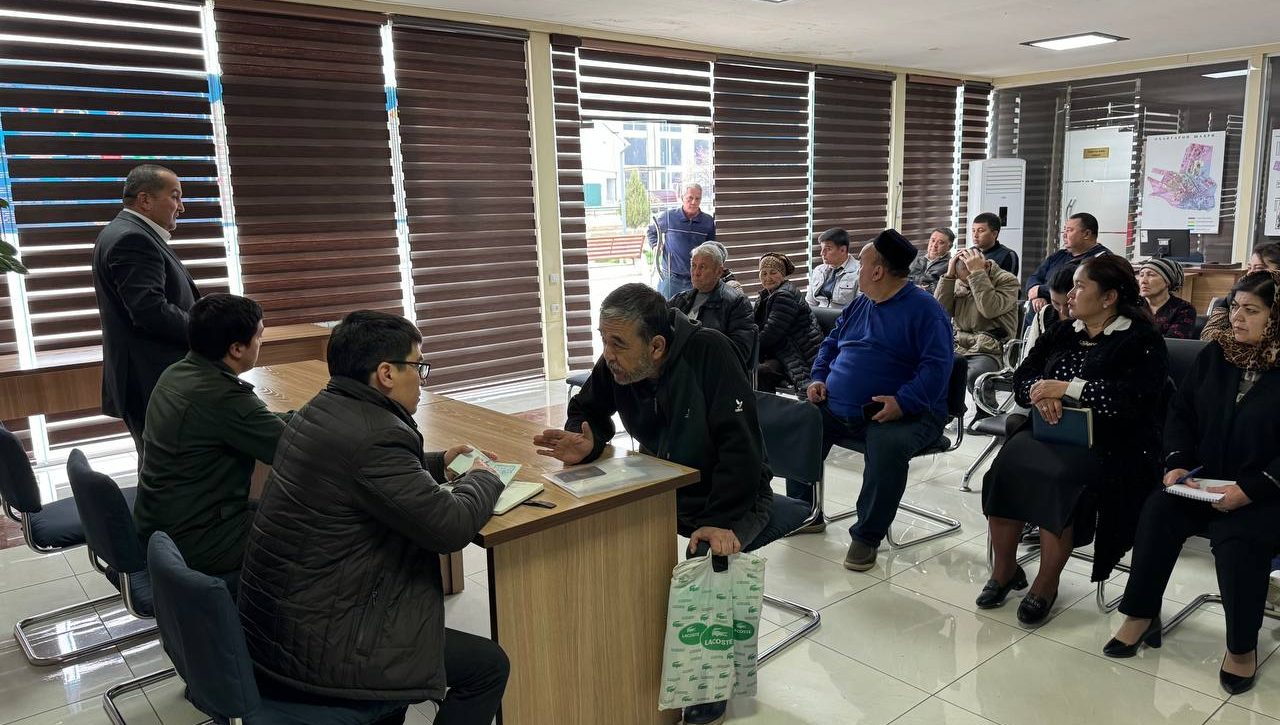 Ohangaronda fuqarolar bilan uchrashuv va sayyor qabul  o‘tkazildi