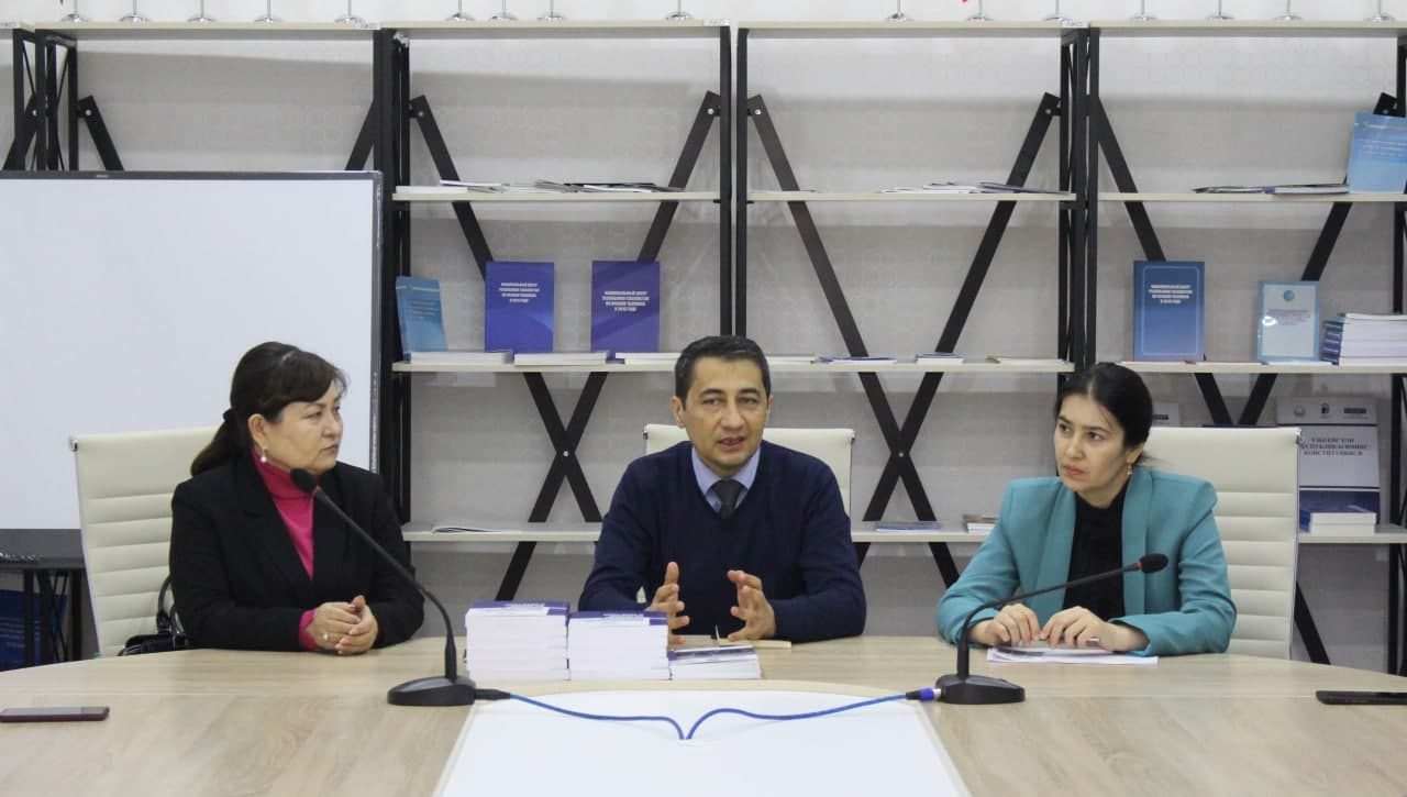 “Inson huquqlariga oid xalqaro huquq” mutaxassisligi magistratura talabalari bilan uchrashuv bo‘ldi