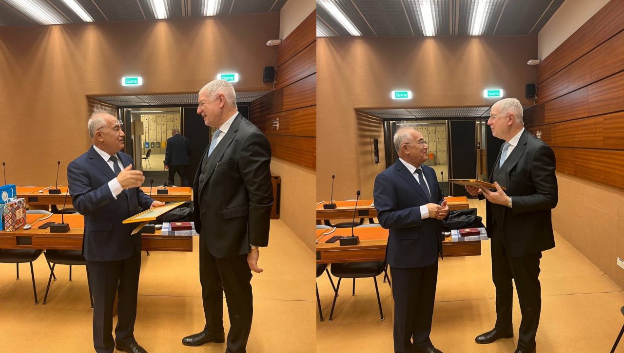 Akmal Saidov Jenevada Janni Magazenni bilan uchrashdi