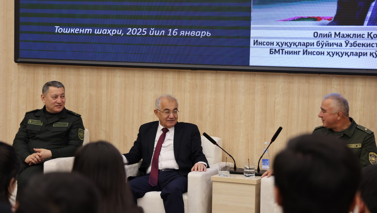 Akademik va yoshlar uchrashuvi