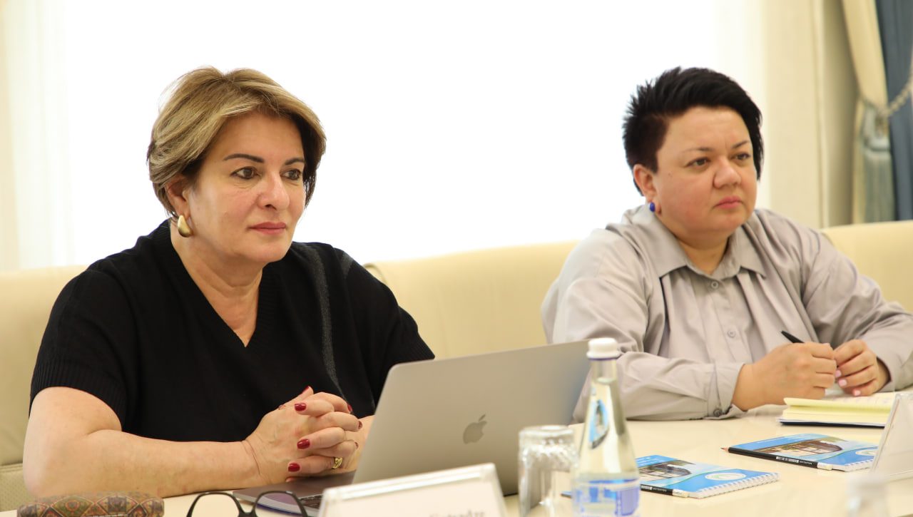 YUNISEFning xalqaro maslahatchisi Tomar Gotsadze bilan uchrashuv