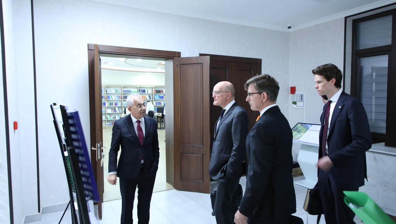 Milliy markazda Niderlandiyaning Inson huquqlari bo‘yicha elchisi bilan uchrashuv