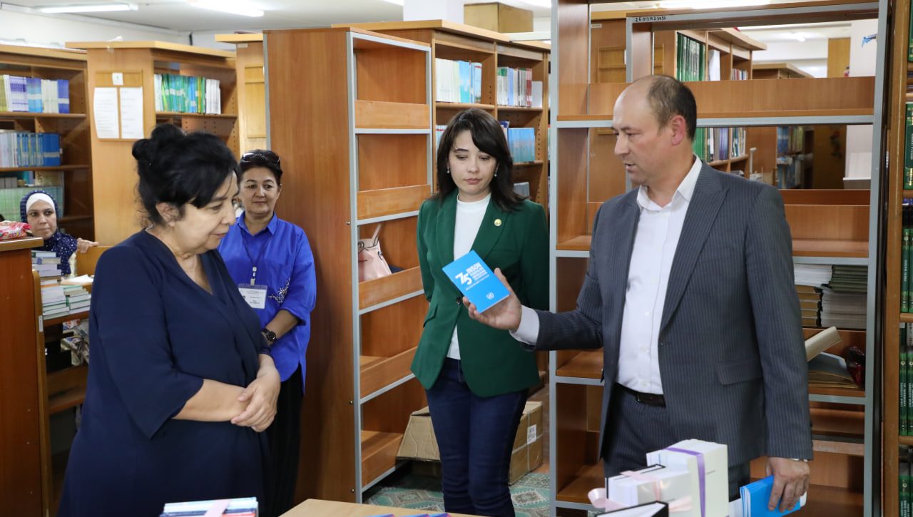 Pedagogika universitetida inson huquqlariga bag‘ishlangan uchrashuv o‘tkazildi
