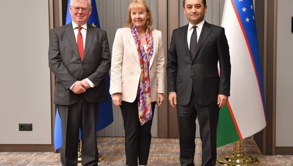 Yevropa Ittifoqining Markaziy Osiyo va inson huquqlari bo‘yicha maxsus vakillari bilan uchrashuv to‘g‘risida
