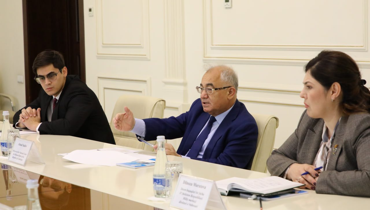 Milliy markaz direktori A.Saidov BMT Taraqqiyot dasturining O‘zbekistondagi Doimiy vakili A.Fudzii bilan uchrashdi
