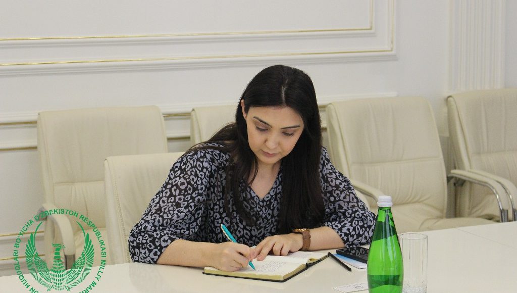 Milliy markazda BMT Boshqarmasi vakili bilan uchrashuv bo‘ldi
