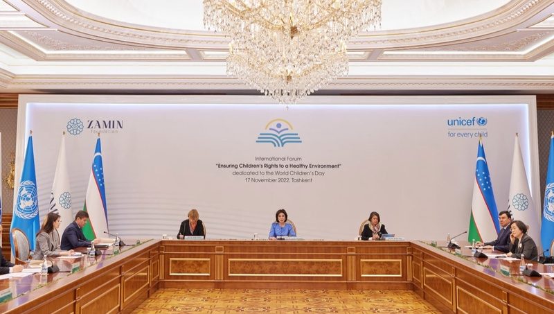 Sog‘lom sayyora, toza havo, xavfsiz muhit. Aynan shular bolalarning voqeligiga aylanishi shart — Ziroat Mirziyoyeva