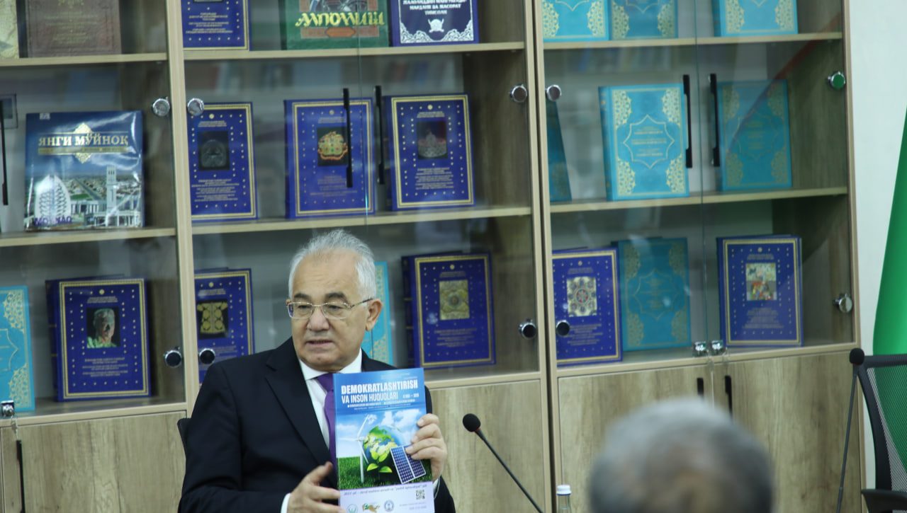 “DEMOKRATLASHTIRISH VA INSON HUQUQLARI” JURNALINING TAQDIMOT TADBIRI