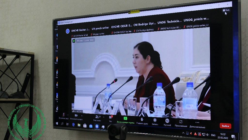 BMTning Iqtisodiy, ijtimoiy va madaniy huquqlar bo‘yicha qo‘mitasida O‘zbekistonning Uchinchi davriy ma’ruzasi ko‘rib chiqilmoqda