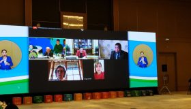 Poytaxtimizda yoshlarga bag'ishlangan jahon anjumanidan fotolavhalar
