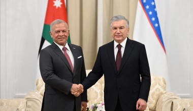 Президент Узбекистана и Король Иордании договорились вывести двустороннее сотрудничество на новый уровень