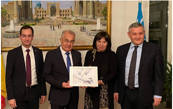 Парламентская делегация Узбекистана в Брюсселе