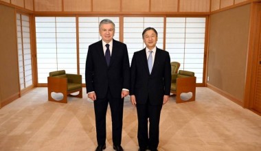 Состоялась встреча Президента Узбекистана и Императора Японии