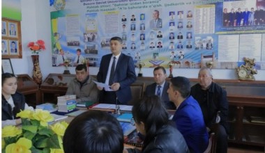 Жиноят ишлари бўйича Қоракўл туман суди томонидан Бухоро давлат университетининг Қоракўл академик лицейида ўқувчилар ўртасида  ёшларнинг инсон ҳуқуқлари ва эркинликлари соҳасидаги хабардорлигини ошириш мақсадида давра суҳбати ўтказилди