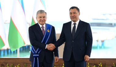 Ўзбекистон Президенти I даражали “Манас” ордени билан тақдирланди