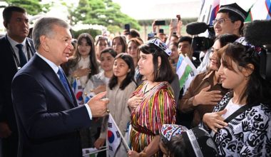 Prezidentimiz Koreyadagi vatandoshlar bilan muloqot qildi