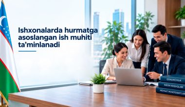 Prezident Qarori: Ishxonalarda hurmatga asoslangan ish muhiti ta’minlanadi
