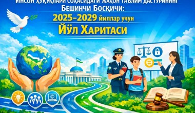 Инсон ҳуқуқлари соҳасидаги жаҳон таълим дастурининг бешинчи босқичи бўйича “Йўл харитаси” тасдиқланди
