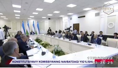 Akmal Saidov, Konstitutsiyaviy komissiya raisi: 