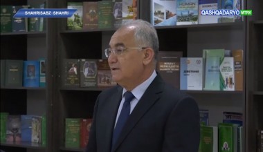 Shahrisabz shahrida yangi kutubxona ish boshladi.