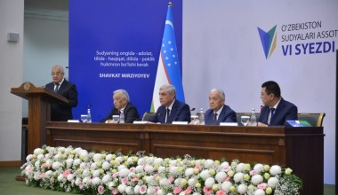 ЎЗБЕКИСТОН СУДЬЯЛАРИ АССОЦИАЦИЯСИНИНГ VI СЪЕЗДИ