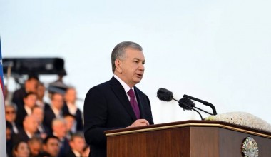 Ўзбекистон Республикаси Президенти Шавкат Мирзиёевнинг Ўзбекистон Республикаси давлат мустақиллигининг ўттиз тўрт йиллигига бағишланган тантанали маросимдаги нутқи