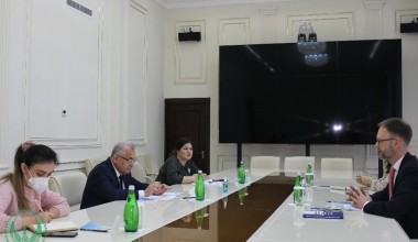 Акмал Саидов  Швейцария Элчиси билан учрашди