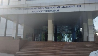 Milliy markaz kitoblari Fanlar akademiyasining fundamental kutubxonasidan joy oldi