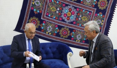 Ambassador D.Chotonov met with A.Saidov, Director of the National Center for Human Rights of the Republic of Uzbekistan