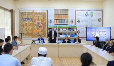“Конституция ва инсон ҳуқуқларига оид адабиётлар” бурчаги ташкил қилинди