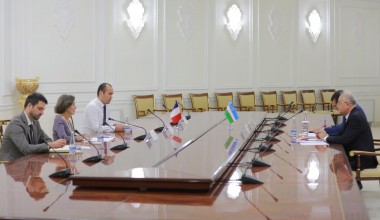 A.Saidov Fransiya Respublikasining O‘zbekistondagi Favqulodda va muxtor elchisi bilan uchrashdi