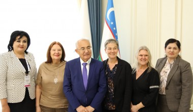 Milliy markazda Shvetsiya parlamenti delegatsiyasi  bilan uchrashuv