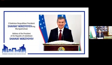Инсон ҳуқуқлари бўйича Самарқанд веб-форуми 