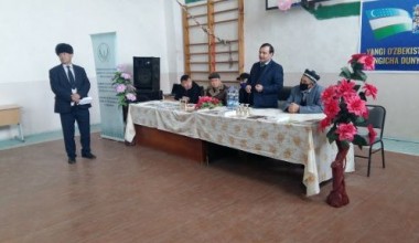 “Янги Ўзбекистонда эркин ва фаровон яшайлик!” мавзуида туркум ахборот-маърифат тадбирлари ўтказилди