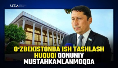O‘zbekistonda ish tashlash huquqi qonuniy mustahkamlanmoqda (+video)