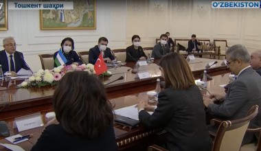 Туркия Буюк миллат мажлиси раиси иштирокида учрашувлар