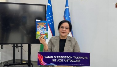 Tanlov g‘oliblariga ular chizgan rasmlar chop etilgan kitob topshirildi