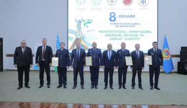 KONSTITUTSIYA – INSON QADRI, ERKINLIK, TENGLIK VA ADOLAT GAROVI!