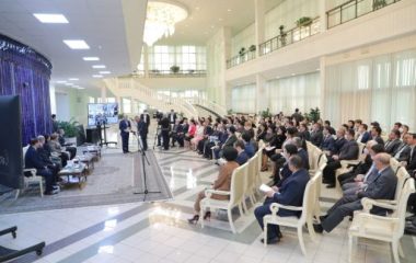 Abdulla Oripov tavalludining 80 yilligiga bag'ishlangan xotira tadbiridan fotoreportaj